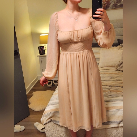 Ariztia Wilfred Dress Size M Colour Nude - Picture 1 of 5